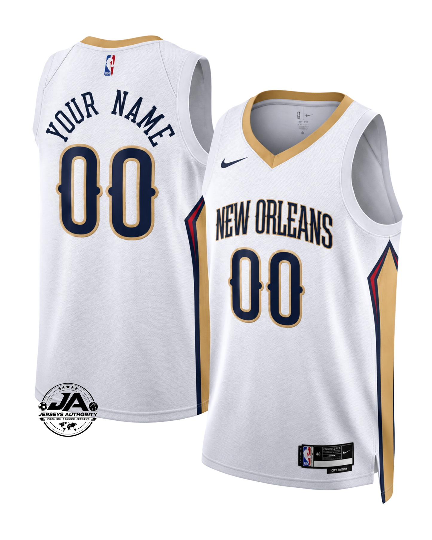 New Orleans Pelicans Association Edition Jersey - White