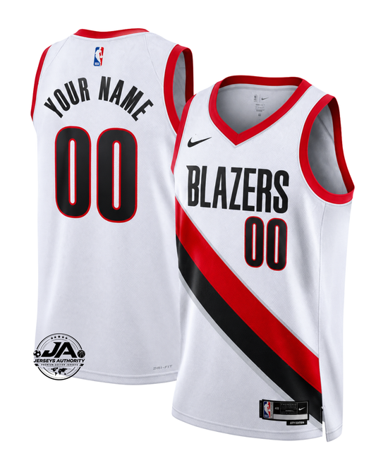 Portland Trail Blazers Association Edition Jersey - White