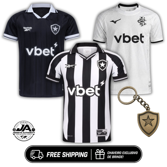 Combo 3 Camisas Botafogo - Torcedor