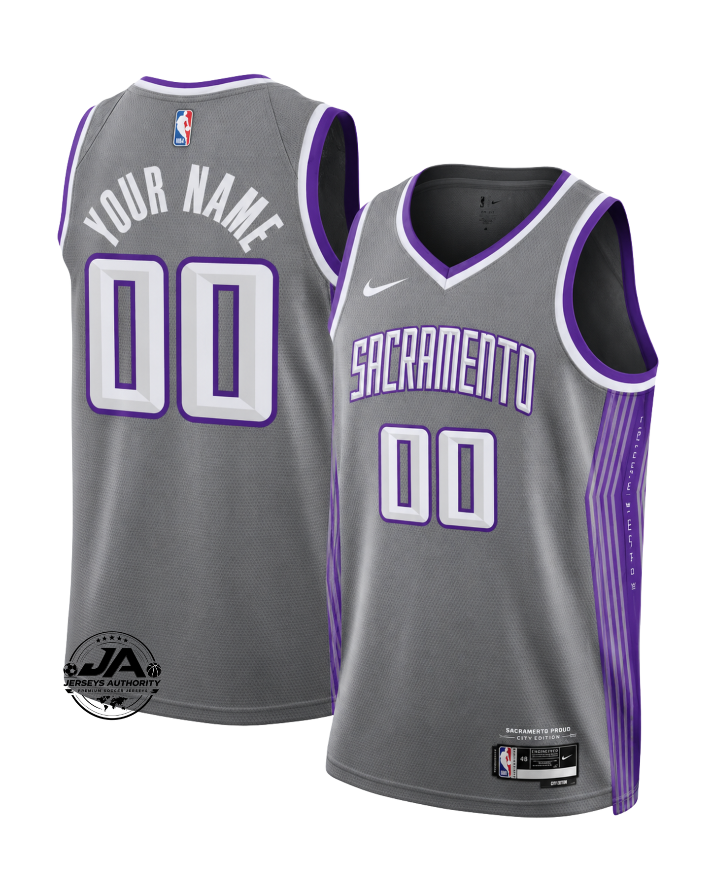 Sacramento Kings City Edition Jersey - Black