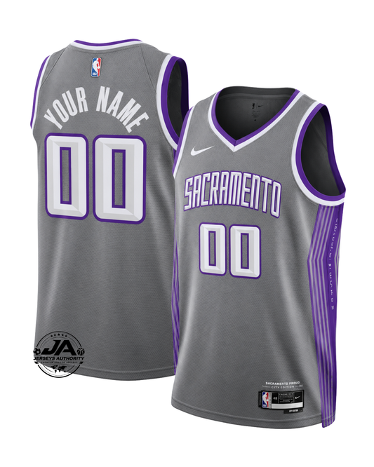 Sacramento Kings City Edition Jersey - Black