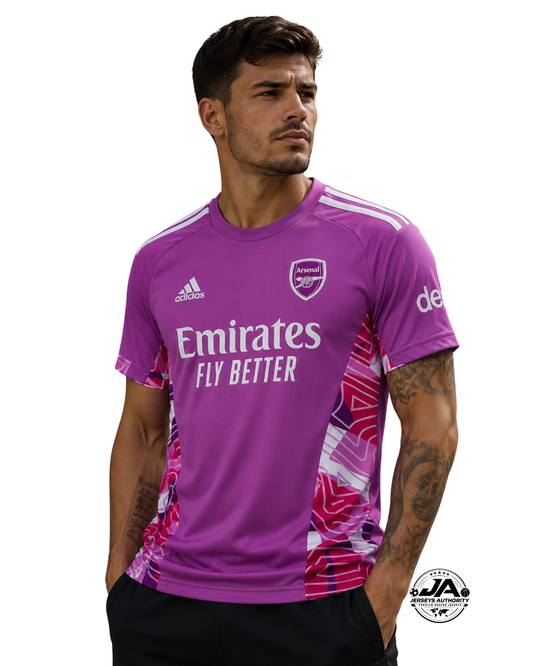 Arsenal 2026/27 Purple Goalkeeper Jersey - Fan Version