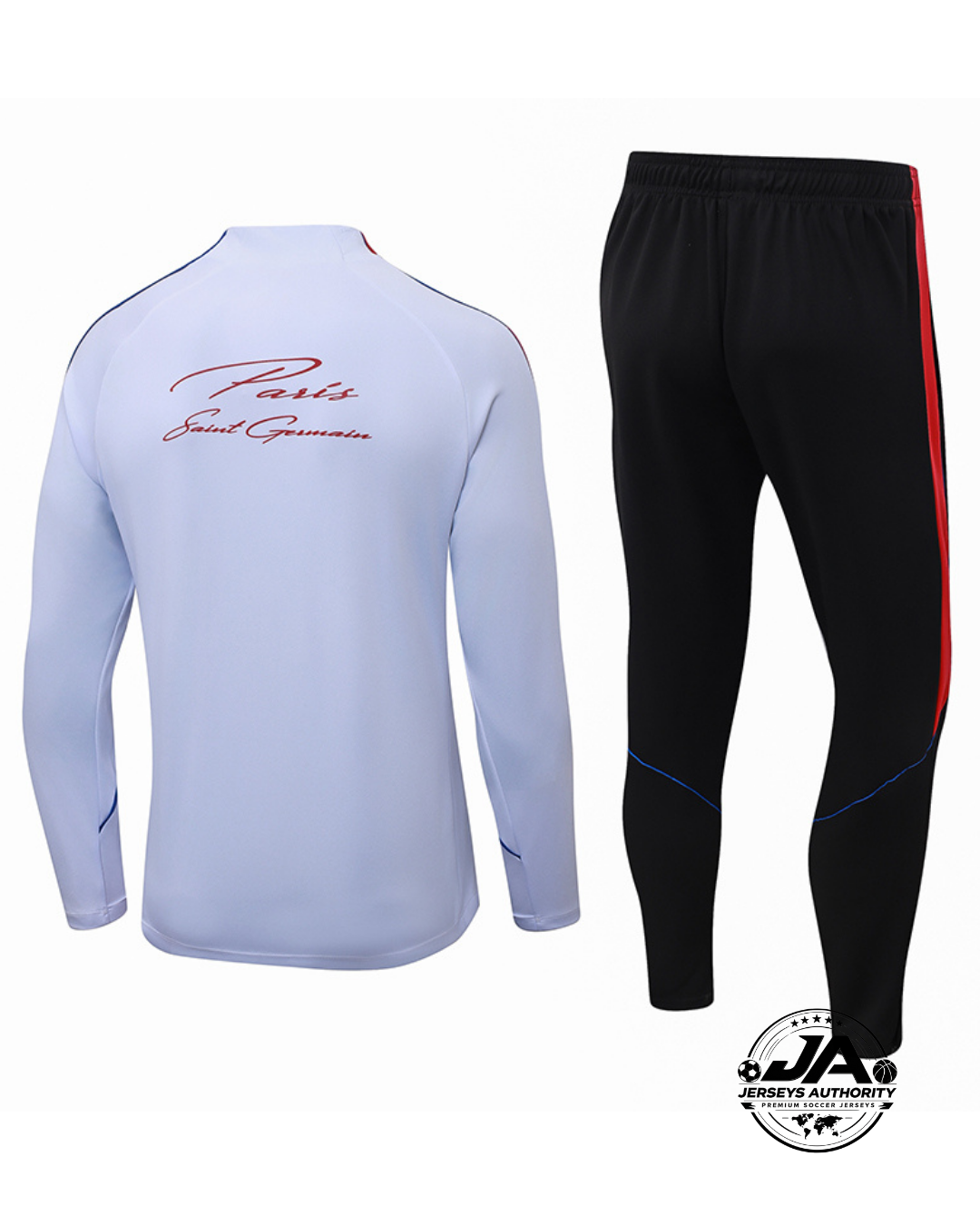 2026/27 PSG White & Red Training Set – Long Sleeve