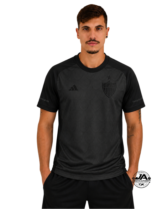 Atlético Mineiro Totalmente Negro 2025/26 - Galo en la Sangre