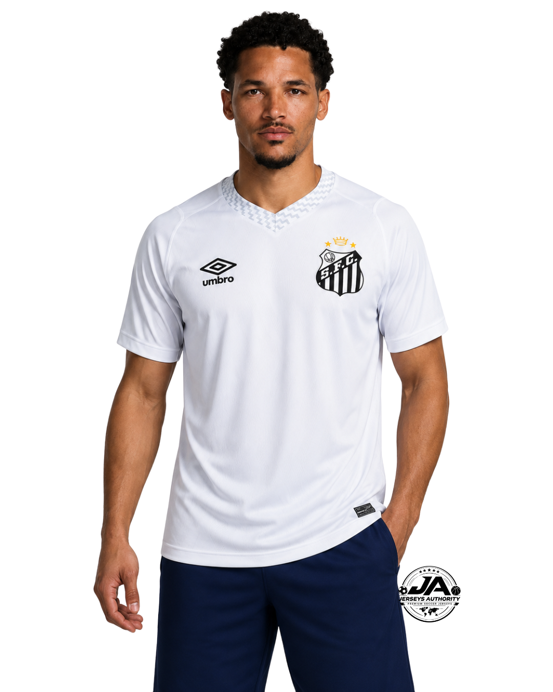 Santos 2025/26 Umbro Jersey - Fan Version