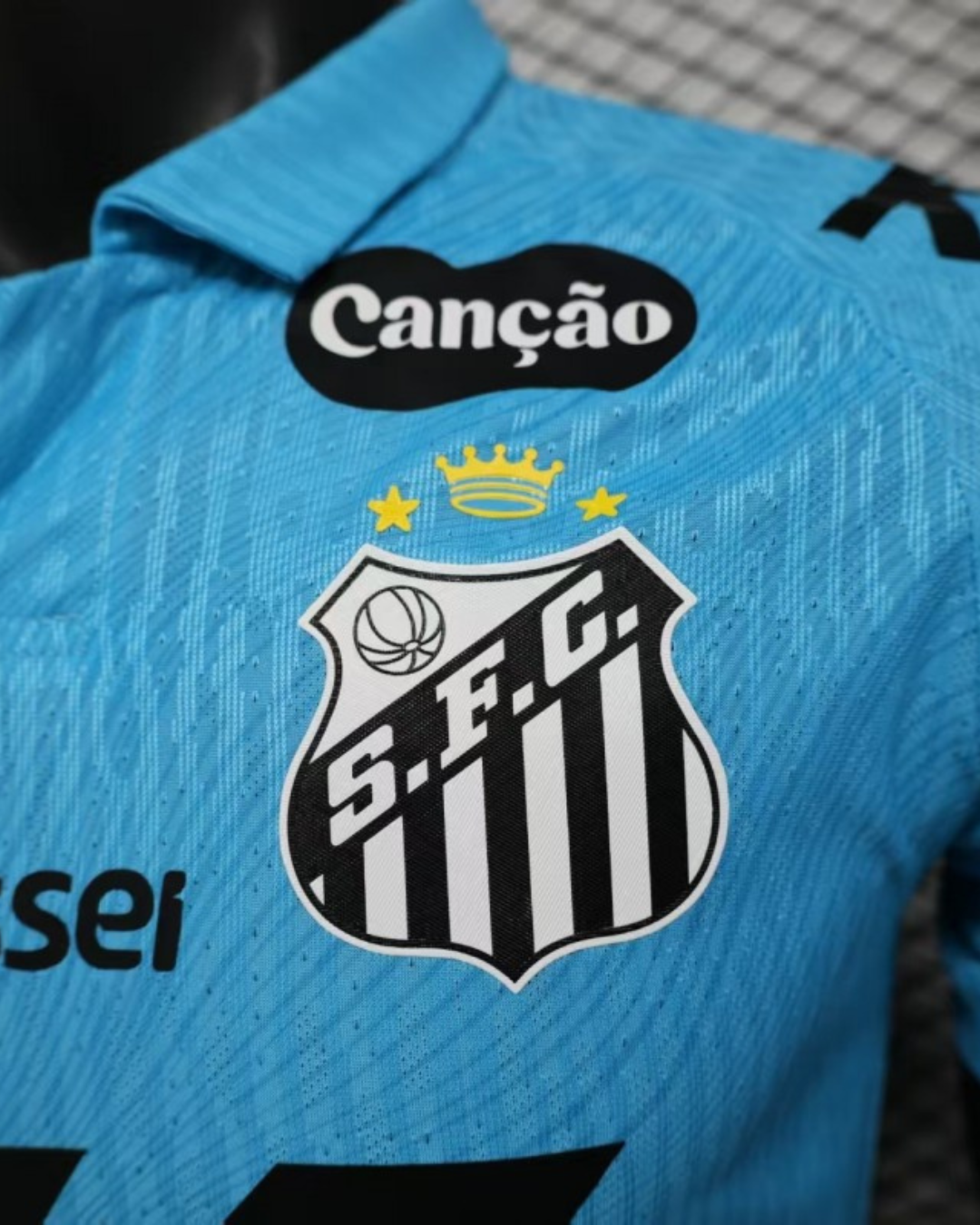 Santos 2025/26 Third Player Jersey with Full Sponsors - Slim Fit