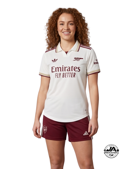 Arsenal 2025/26 Women's Third Jersey - Fan Version