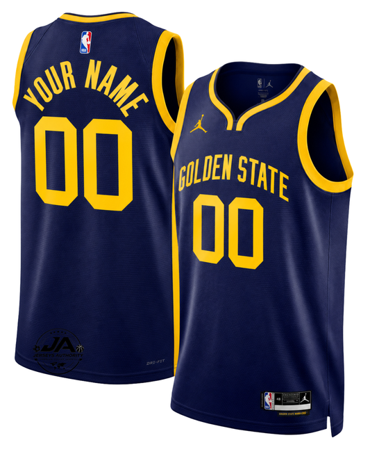 Golden State Warriors Statement Edition Jersey - Blue