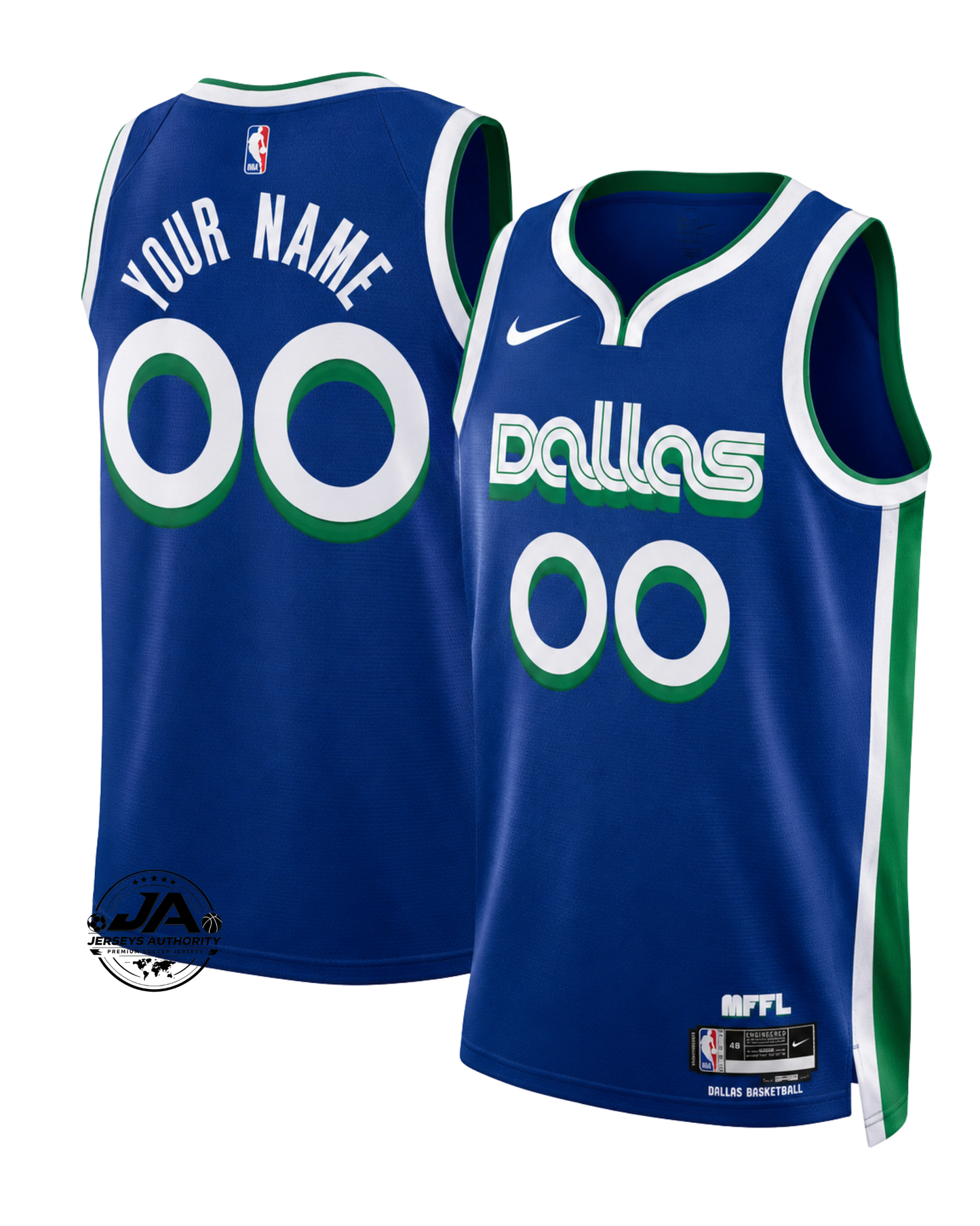Luka Dončić Dallas Mavericks City Edition Jersey - Blue