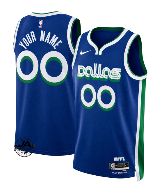 Luka Dončić Dallas Mavericks City Edition Jersey - Blue