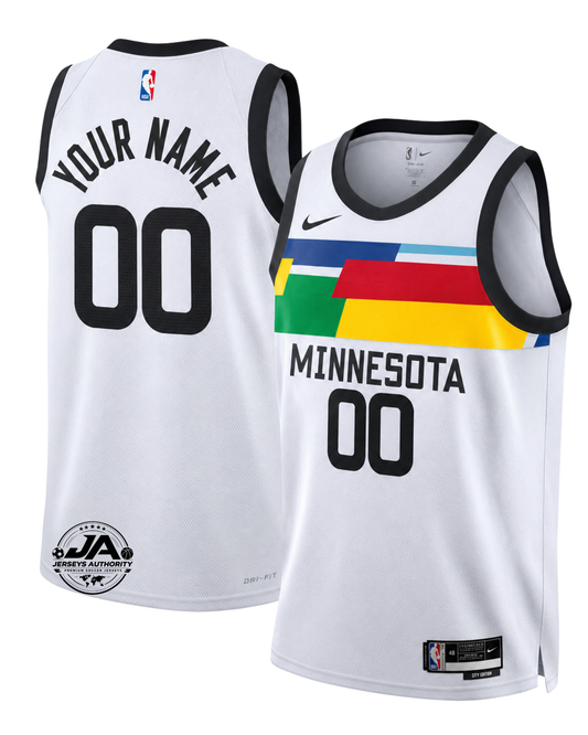 Minnesota Timberwolves City Edition Jersey - White