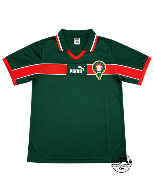 Morocco 1998 Home Jersey - Retro Version
