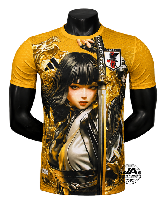 Japan 25/26 Anime Special Edition Jersey - Orange - Player Version - Slim Fit