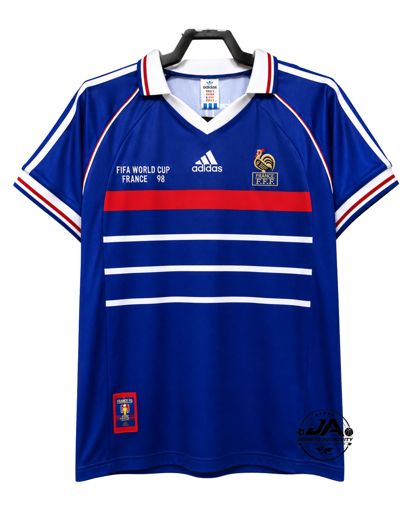 France 1998 Home Jersey - Retro Version