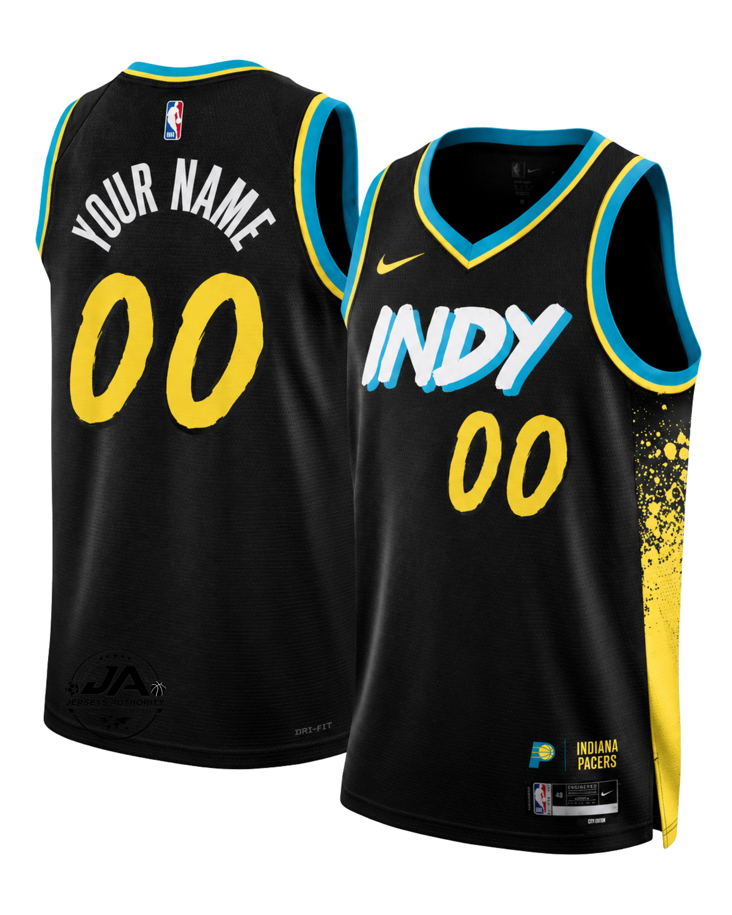 Indiana Pacers City Edition Jersey - Black