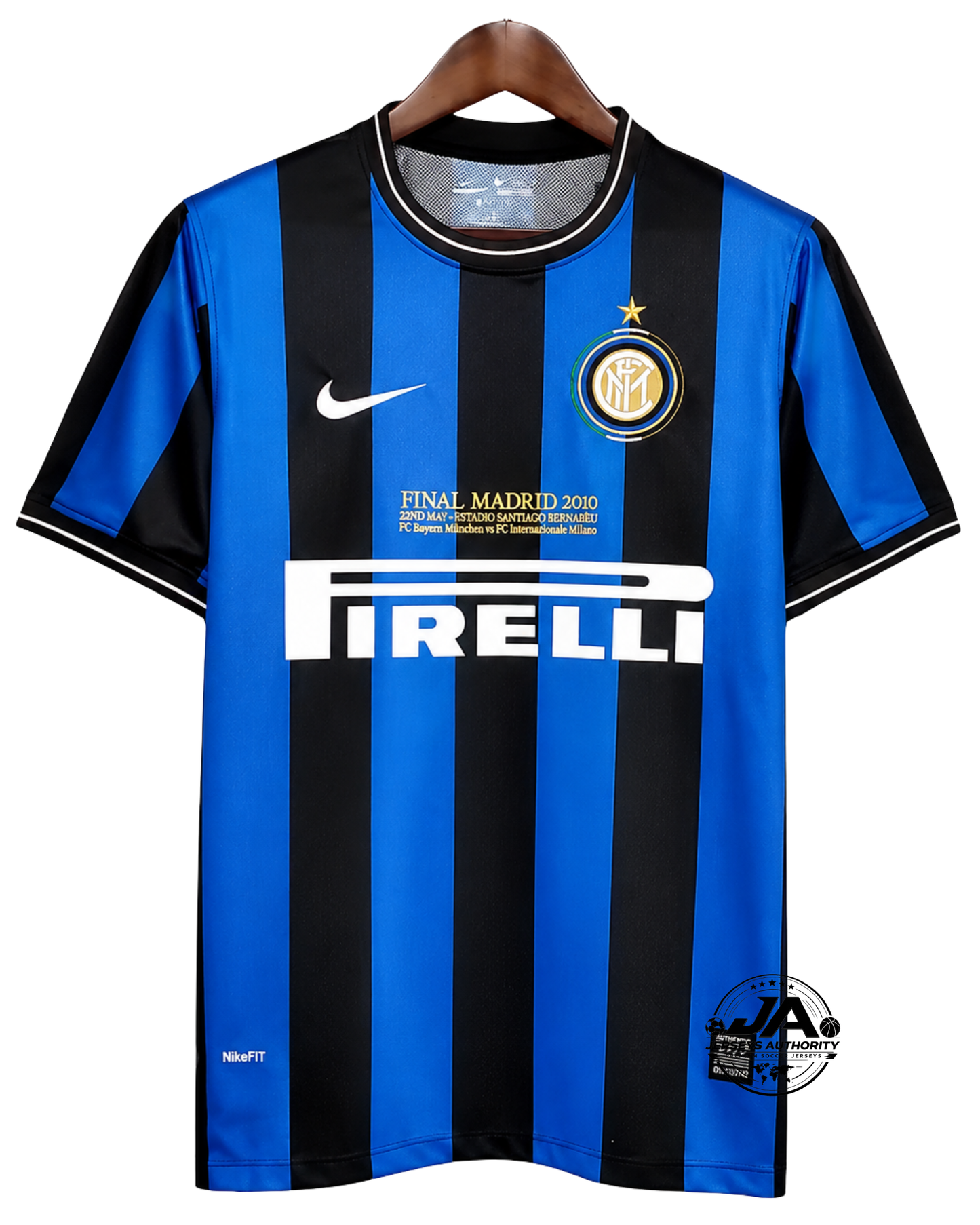 Inter Milan 2010 Home Jersey - Retro Version