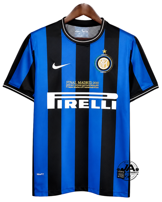 Inter Milan 2010 Home Jersey - Retro Version