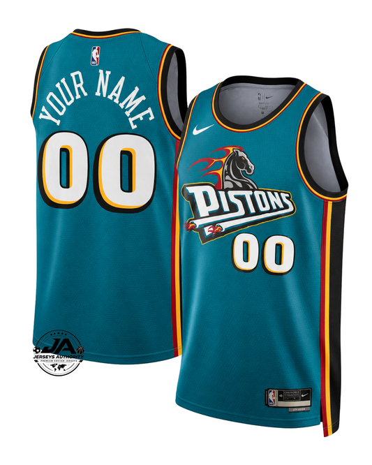 Detroit Pistons Classic Edition Jersey - Teal