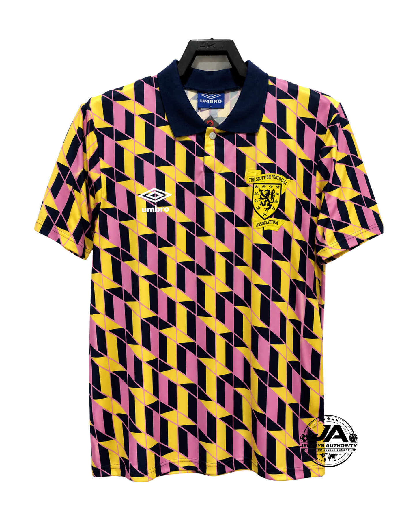 Scotland 88/89 Yellow Jersey - Retro Version