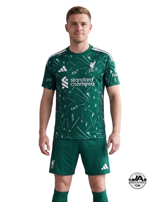 26/27 Liverpool Home Green Goalkeeper Jersey - Fan Version