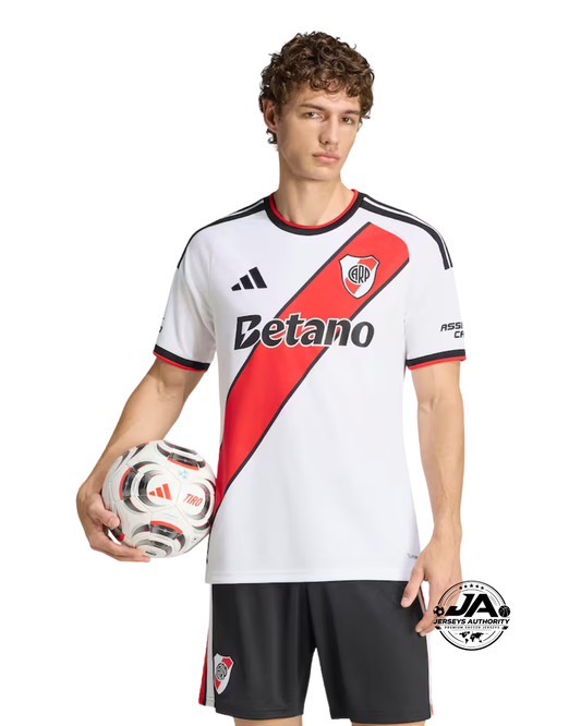 River Plate 2025/26 Home Player Jersey - Slim Fit
