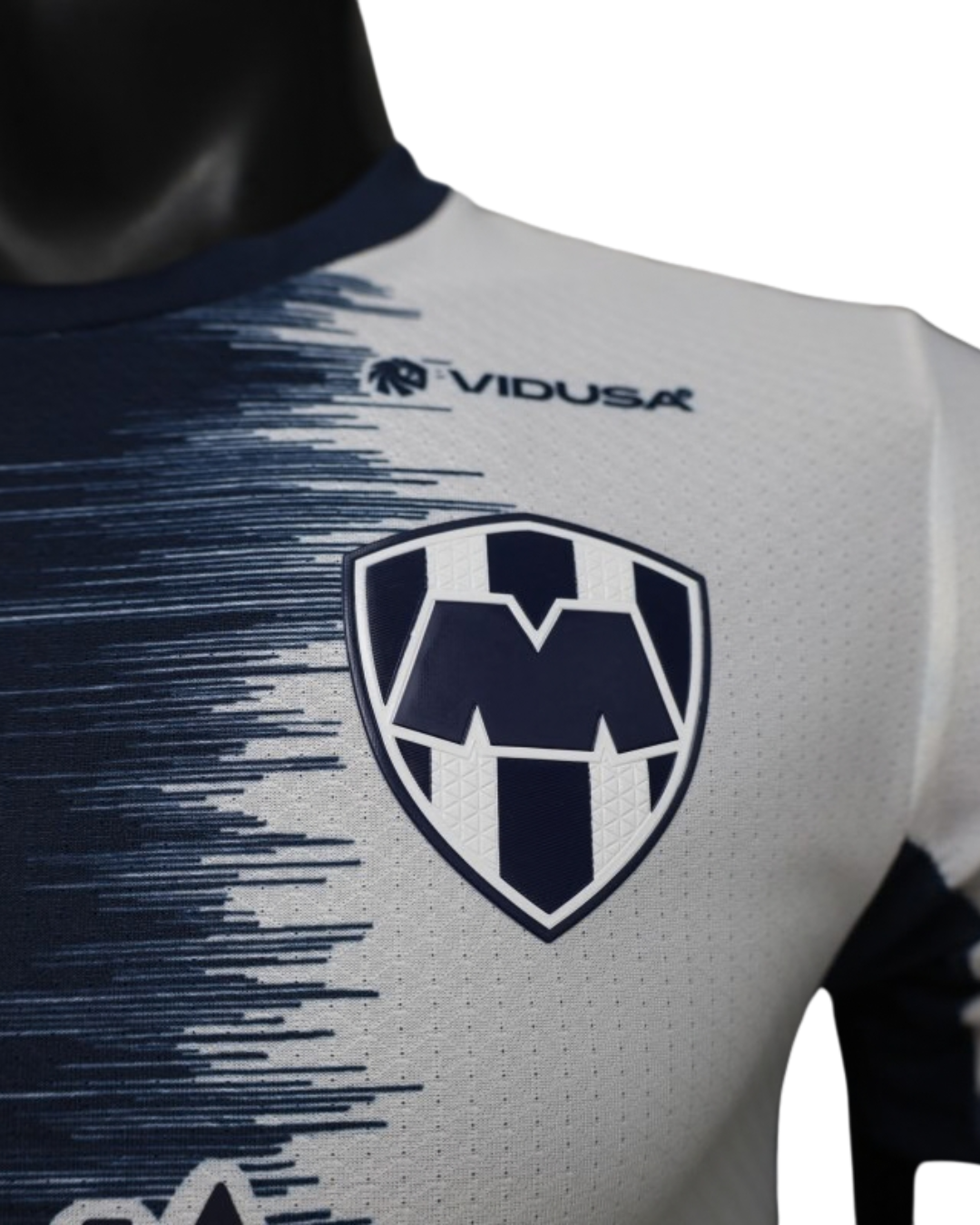 26/27 Monterrey Away White Navy  Player Jersey - Slim Fit