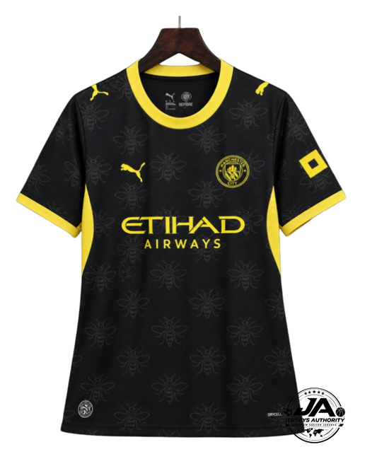 Camiseta Visitante Manchester City 2026/27 Versión Jugador - Corte Entallado
