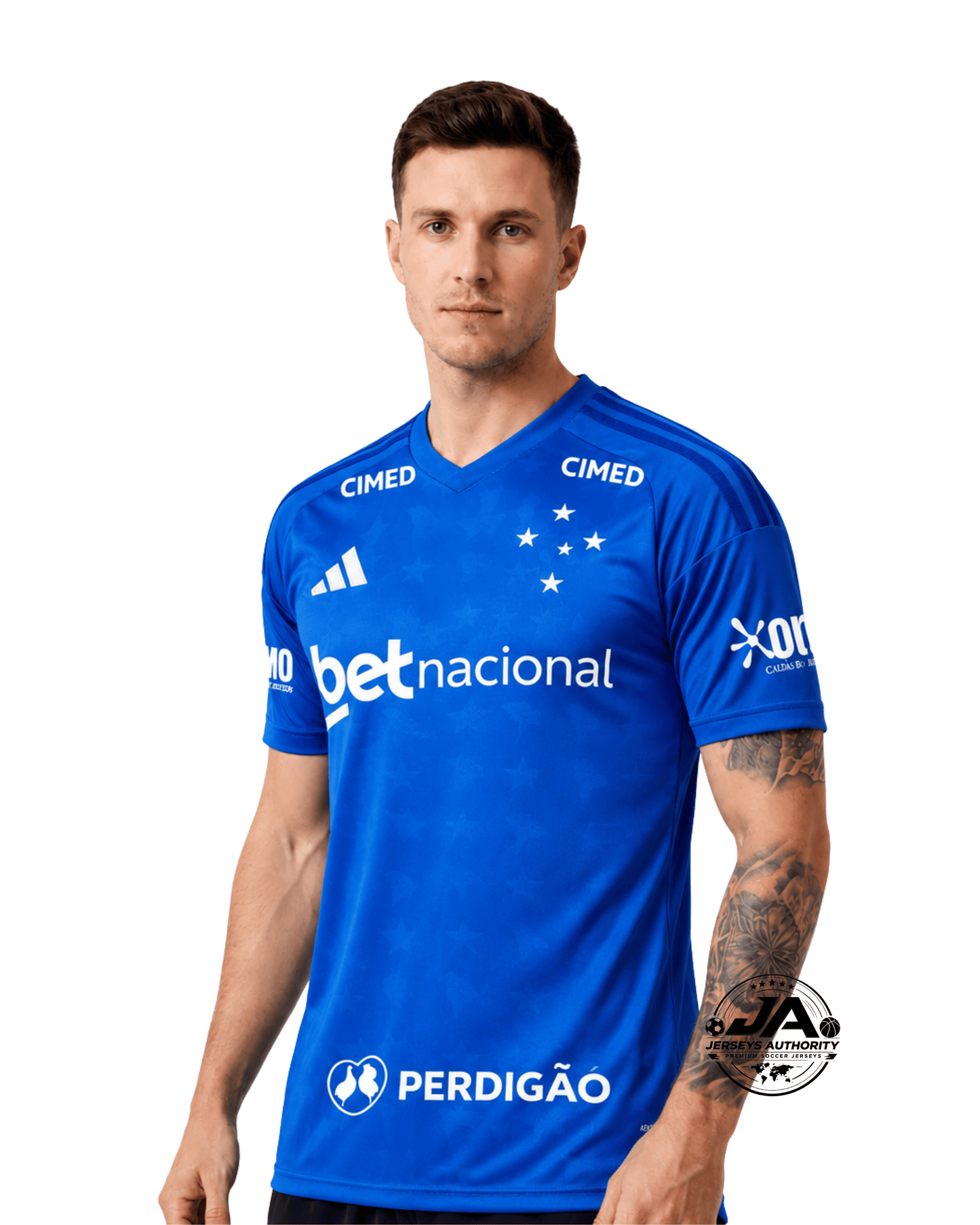 Cruzeiro 2026/27 Home - Fan Version Todos os Patrocinios