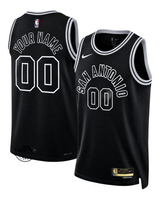 San Antonio Spurs Classic Edition Jersey - Black