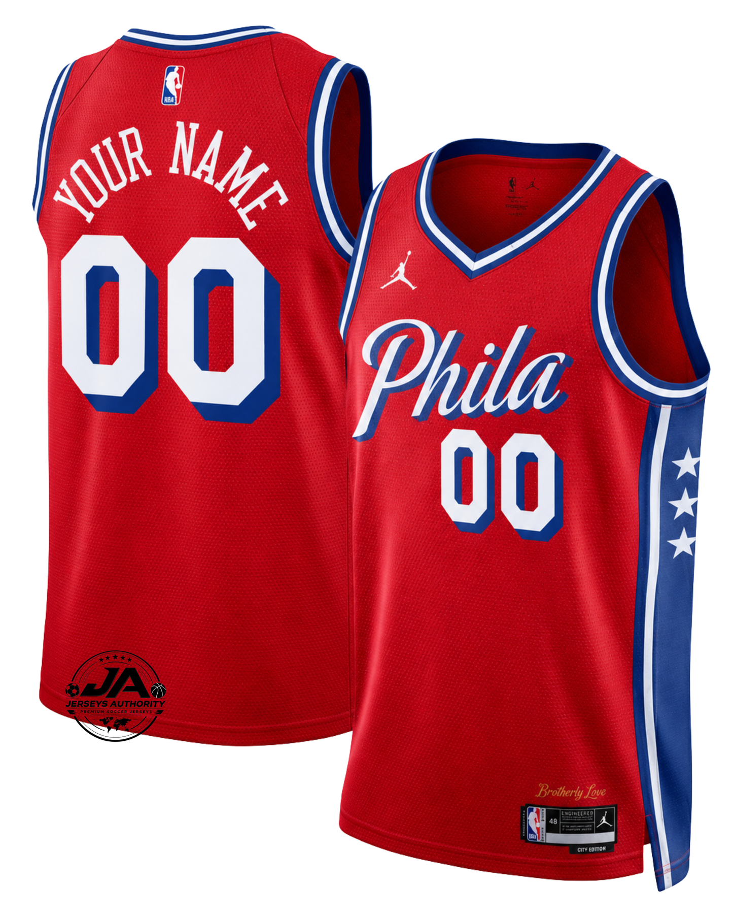 Philadelphia 76ers Statement Edition Jersey - Red