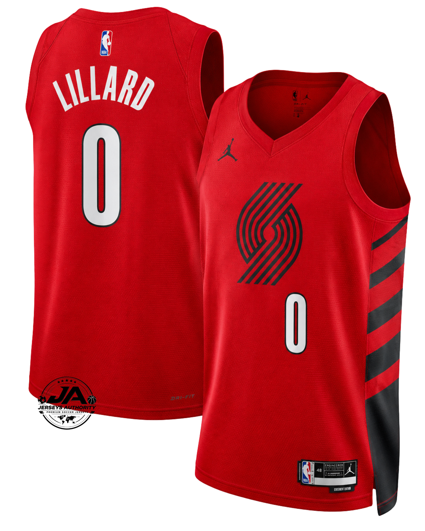 Portland Trail Blazers Statement Edition Jersey - Red