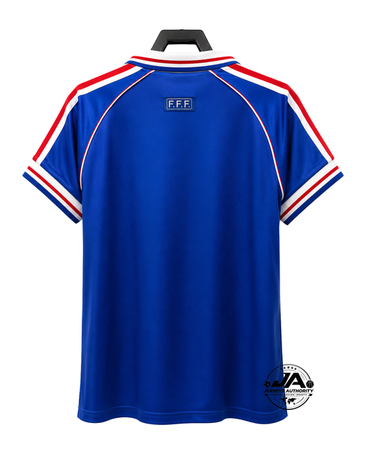 France 1998 Home Jersey - Retro Version