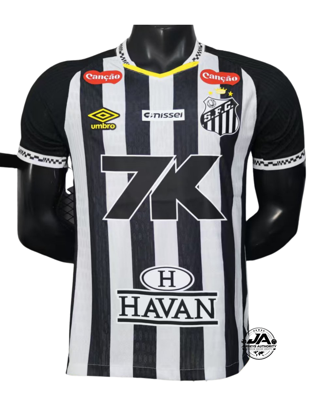 Camiseta de Jugador de Visitante Santos 2025/26 con Patrocinadores Completos - Corte Ajustado