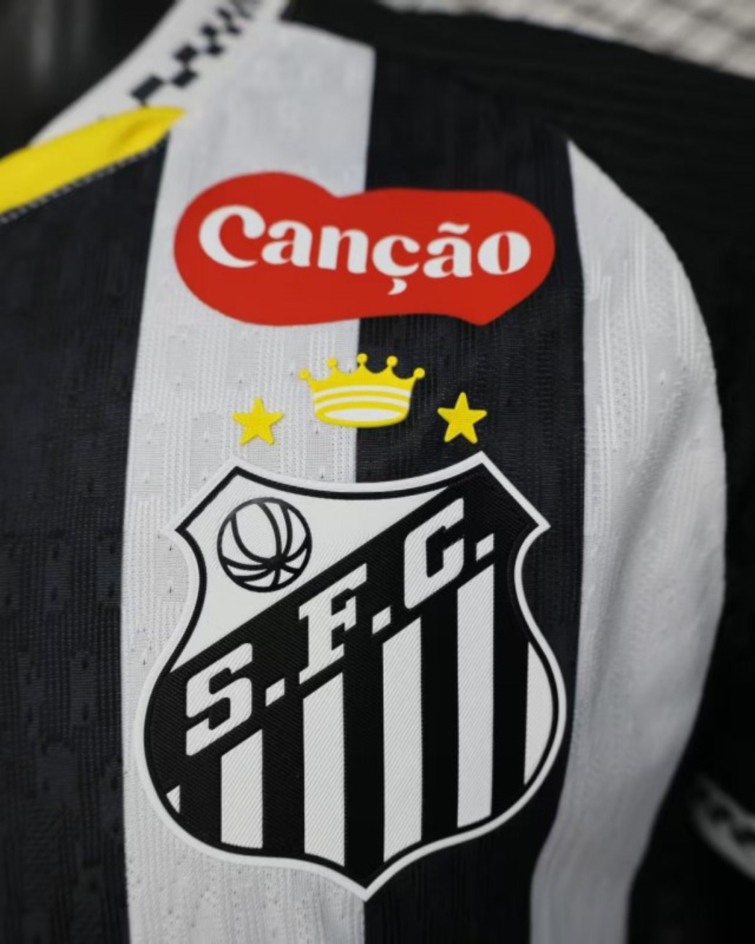Camiseta de Jugador de Visitante Santos 2025/26 con Patrocinadores Completos - Corte Ajustado