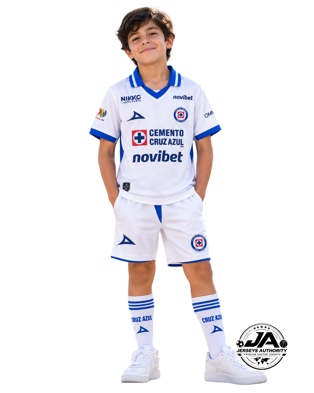 26/27 Kids Cruz Azul Away Jersey