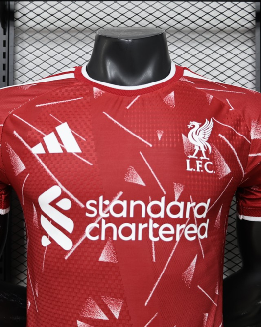 26/27 Liverpool Red Home Player Jersey - Slim Fit