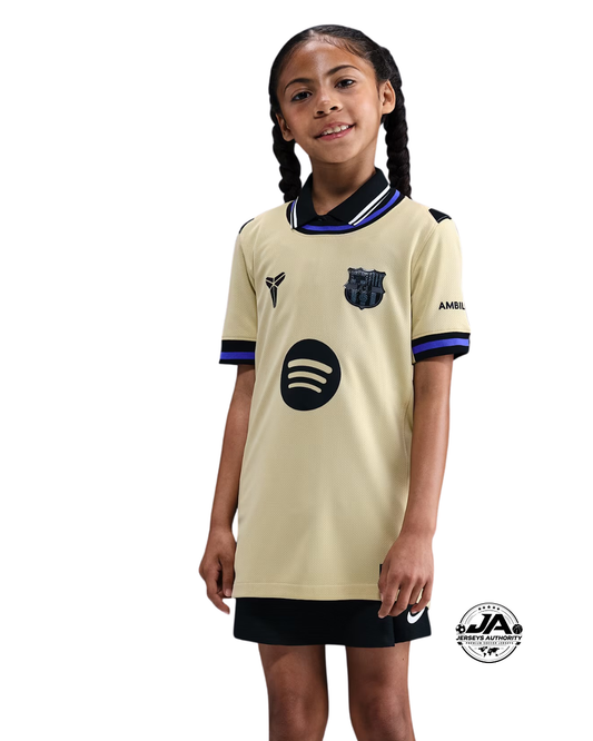 Kids Kit Barcelona II 2025/26 Away Jersey