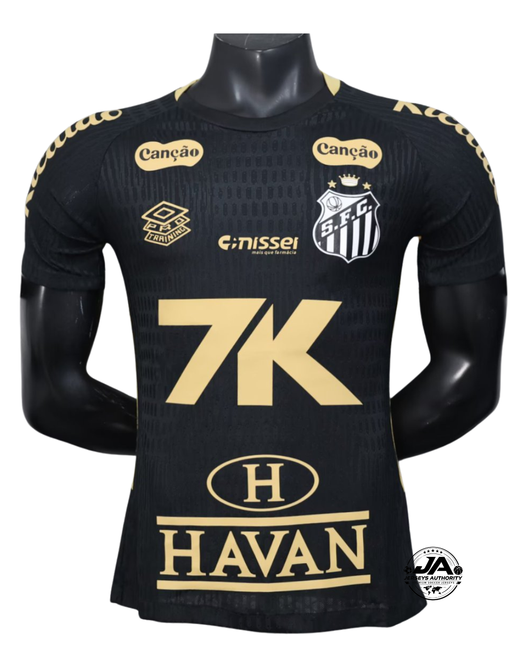 Santos 2025/26 Training Jersey with Full Sponsors Slim Fit - Player Version