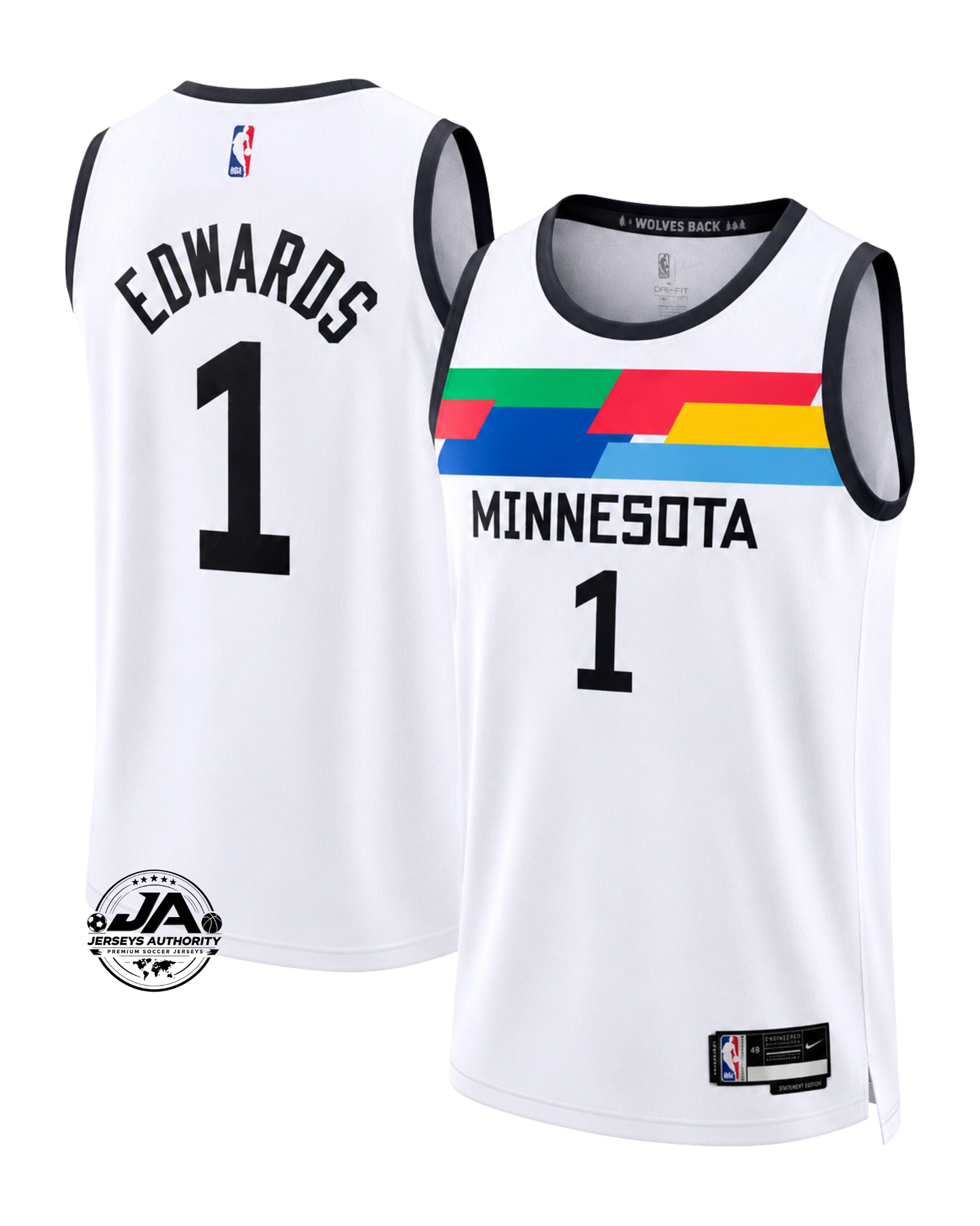 Karl-Anthony Towns Minnesota Timberwolves Fastbreak City Edition Jersey - White