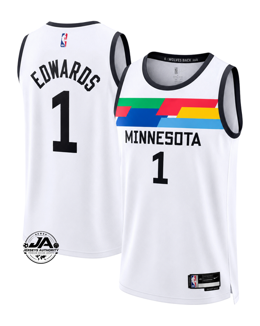 Karl-Anthony Towns Minnesota Timberwolves Fastbreak City Edition Jersey - White
