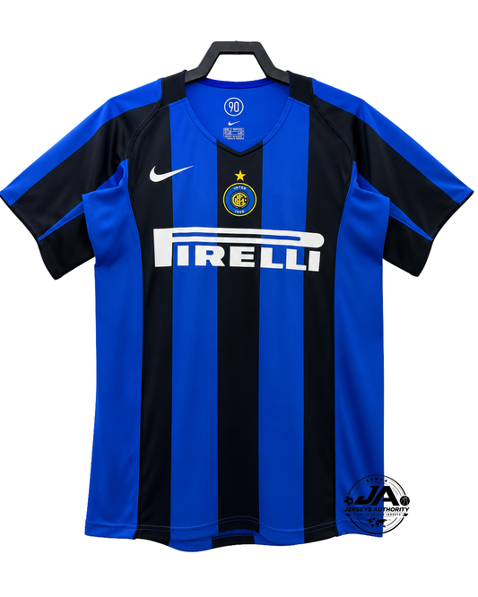 Inter Milan 04/05 Home Jersey - Retro Version