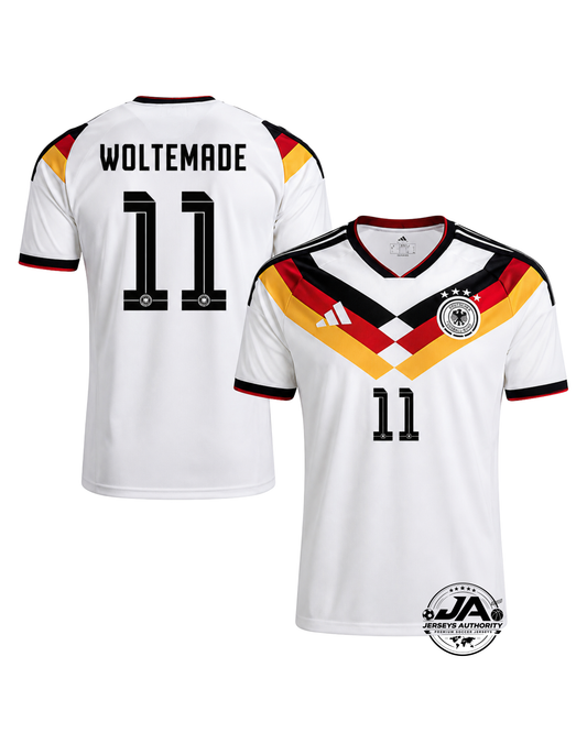 Germany Woltemade 11 Home Fan Jersey Shirt 2026 World Cup