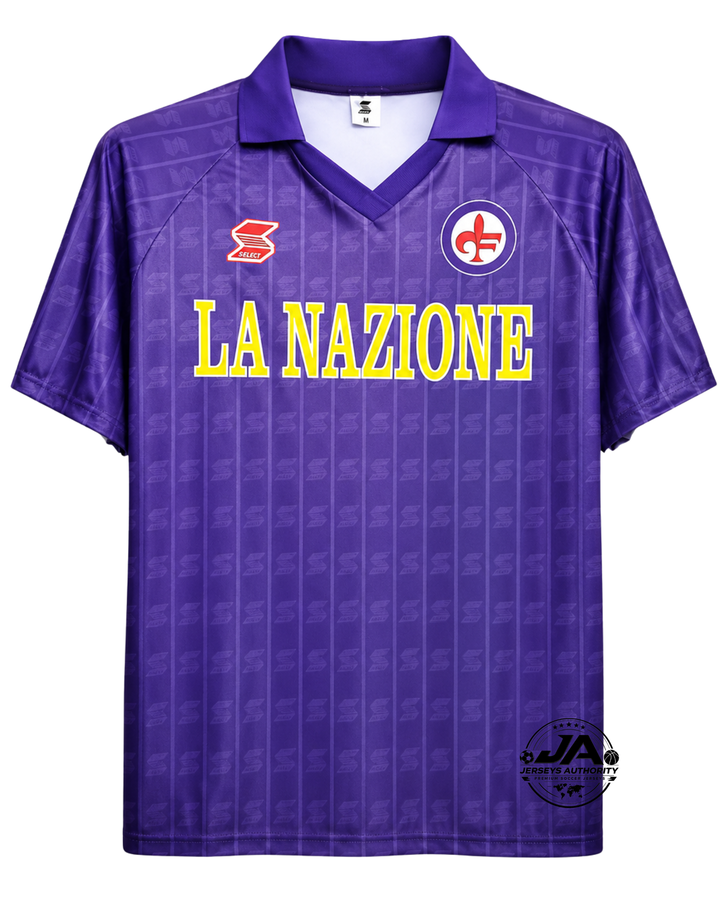 Fiorentina 89/90 Home Jersey - Retro Version