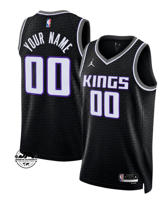Sacramento Kings Statement Edition Jersey - Black
