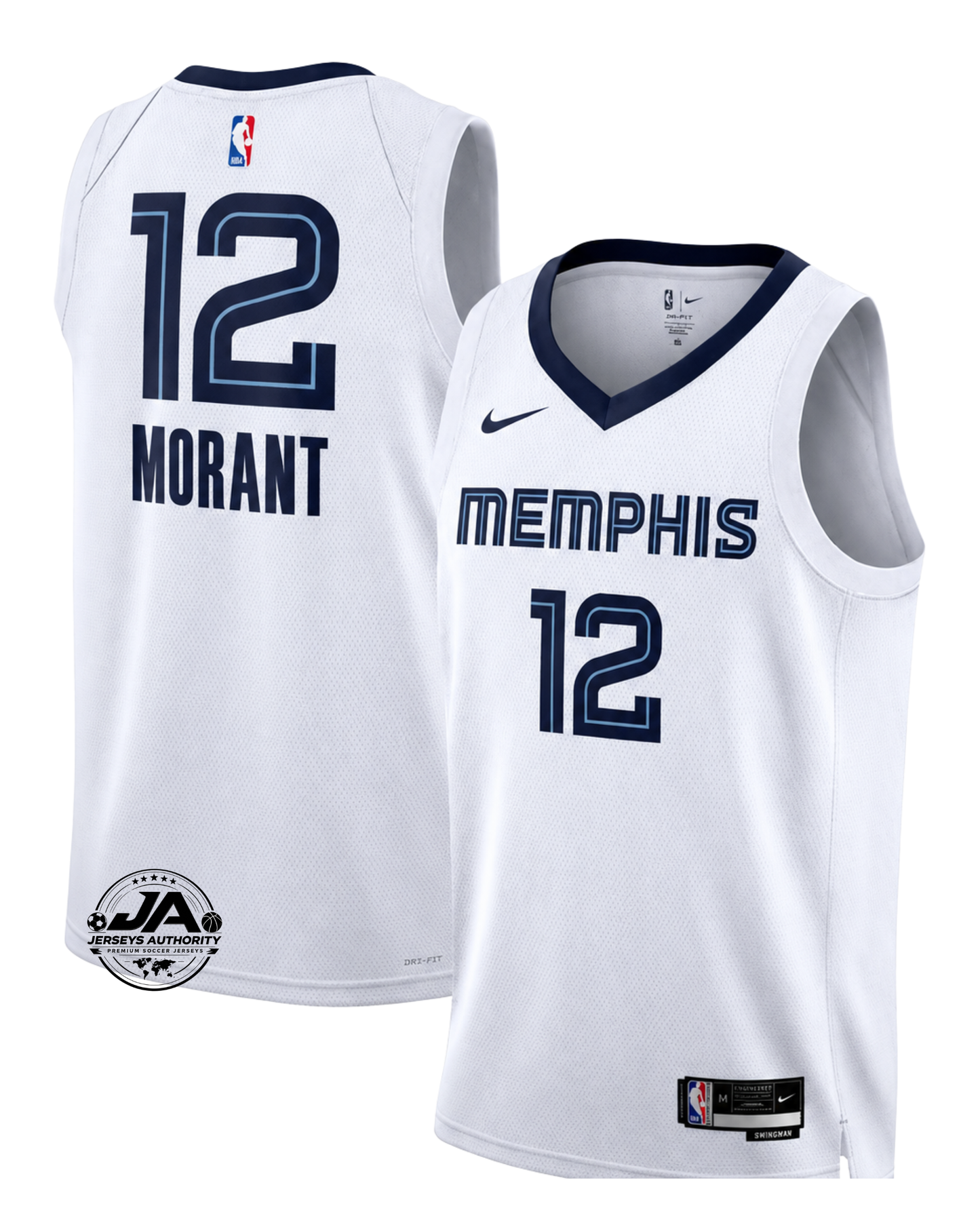 Ja Morant Memphis Grizzlies Association Edition Jersey - White