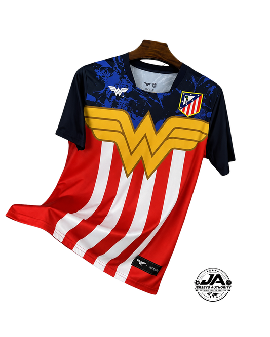 Atletico Madrid 2025/26 Fantasyt Wonder Woman Jersey