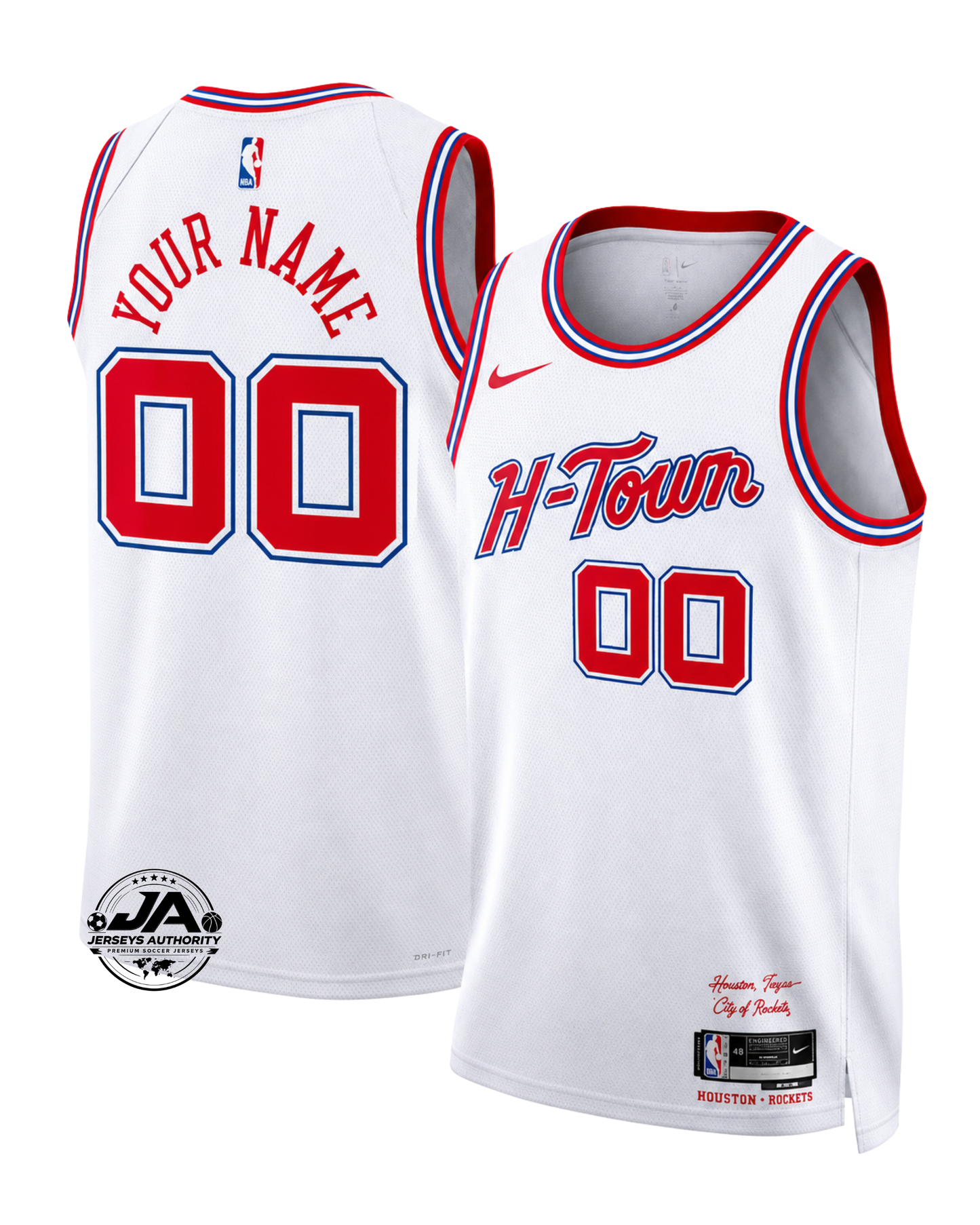 Houston Rockets City Edition Jersey - White
