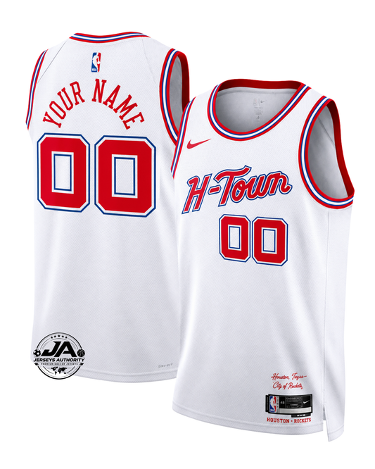 Houston Rockets City Edition Jersey - White