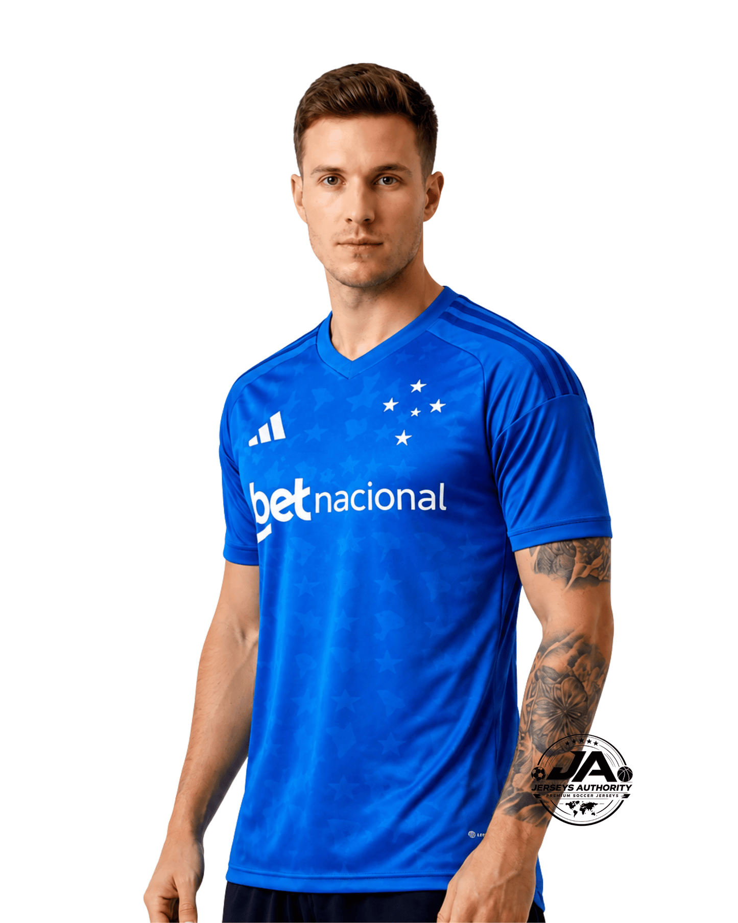 Cruzeiro Home 2026/27 Masculina – Fan Version com Patrocínio
