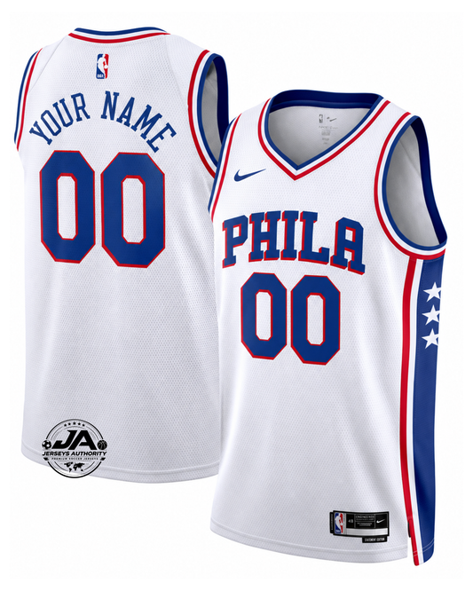 Philadelphia 76ers Association Edition Jersey - White